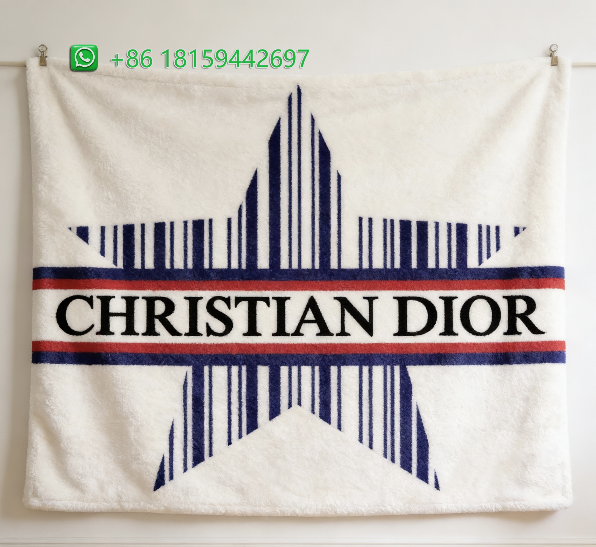 Dior Throw Blankets